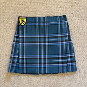 Sport Kilt Tartan Plaid Scottish Adjustable Velcrow Wrap Highland Hiking Mens M